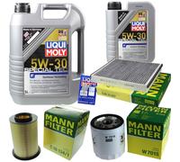Kit Ispezione Filtro Motore Liqui Moly Olio 6L 5W-30 per Ford Focus