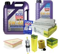 Kit Ispezione Filtro Motore Liqui Moly Olio 6L 5W-40 per BMW 5er F10 F18