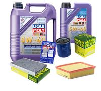 Kit Ispezione Filtro Motore Liqui Moly Olio 6L 5W-40 per Peugeot 307 cc " 3B 2.0