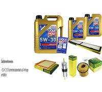 Kit Ispezione Filtro Motore Liqui Moly Olio 7L 5W-30 per BMW 3er Coupè E92 335i