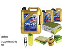 Kit Ispezione Filtro Motore Liqui Moly Olio 7L 5W-30 per BMW 4 Cabriolet