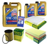 Kit Ispezione Filtro Motore Liqui Moly Olio 7L 5W-30 per VW Vans V Bus 7HB