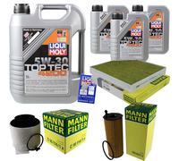 Kit Ispezione Filtro Motore Liqui Moly Olio 8L 5W-30 per . Audi A4 Allroad 8KH