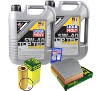Kit Ispezione Liqui Moly Olio 10L 5W-40 per BMW 5er Touring E61 535d E60