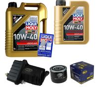 Kit Ispezione Liqui Moly Olio 10W-40 6L + Filtro per Renault Clio III