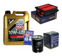 Kit Ispezione LIQUI MOLY Olio 5L 10W-40 per Honda Jazz II GD 1.3 1.2