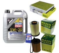 Kit Ispezione LIQUI MOLY Olio 5L 5W-30 Per Ford Focus III Turnier