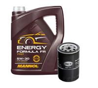 Kit Ispezione Olio Motore Ölfilter SM 111 MANNOL 7707 Formula FR 5W 30 5 L