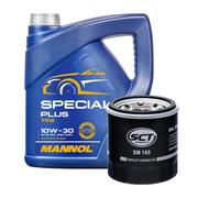 Kit Ispezione Olio SM 160 con MANNOL 7512 SAE 10W 30, 4 Litri