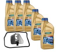 Kit Ispezione RAVENOL ATF T-WS Cambio Automatico 5 L + Filtro Audi Q7 3.6 FSI