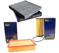 Kit Ispezione Set Filtri SCT Per Audi A3 Seat Skoda Octavia VW Passat Golf VII