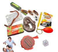 Kit Joke Funny Gag - Spider Falso, April Fools Kids Gadgets Cose | Portable Cool Funny Stuff Fun Friends Party Favors per l'aggiunta di risate durante eventi speciali