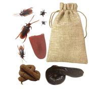 Kit Joke - Pacchetto bavaglio divertente, buffonato | Scherzi pratici creativi con accessori divertenti per eventi scherzi Celebrazioni Halloween Risate Risate Famiglia Raccolta Risate Mome