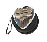 Kit Kalimba Per Pianoforte A Pollice Trasparente A 17 Toni Mini Strumento Musicale Per Pianoforte A Dito Con Martello Per Accordatura portatili Kalimba Thumb piano