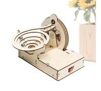 Kit Kit Modello In Legno - Giocattolo Scientifico Di Ingranaggi Meccanici, Artigianato Assemblaggio 3D | Attività Di Costruzione Di Ingegneria Educativa, Pista In Legno, R Design