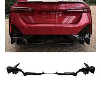 Kit labbro diffusore paraurti posteriore nero lucido per BMW Serie 5 I5 G60 2024