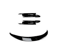 Kit Labbro Per BMW Serie 3 Per M3 E90 E91 E92 E93 2007-2013 Auto Paraurti Anteriore Lip Splitter Body Kit Tuning Auto Paraurti Anteriore Spoiler(GlossBlack)