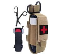 Kit Laccio Emostatico,Portatili, Impermeabili e Resistenti per la Sopravvivenza - Borsa Porta Da Trauma,Per Escursionismo Outdoor Viaggio Zaino Gilet