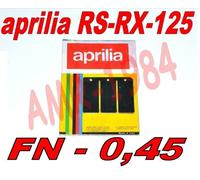 KIT LAMELLE ORIGINALI FIBRA NERA APRILIA RS 125 - RX 125 - ROTAX 122-123
