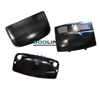 Kit lamierati esterni cofano calandra restauro Fiat 500 L Epoca