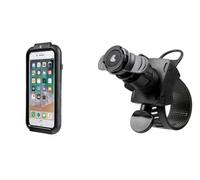 Kit Lampa Porta Smartphone Moto Per Iphone 6 7 8 Con Fissaggio A Manubri
