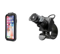 Kit Lampa Porta Smartphone Moto Per Iphone X Fissaggio Su Manubri