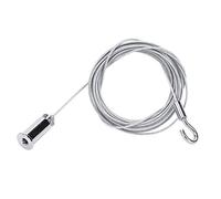 Kit Lampada a Sospensione, Cavo Per Lampada a Sospensione, Fune Metallica in Acciaio Per Lampadari, Lampade a Sospensione Per Apparecchi a Soffitto Accessori Per Lampade Supporto Per Lampada a Sospens