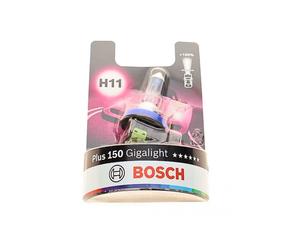 KIT LAMPADE ALOGENE H11 PLUS + 150 GIGALIGHT BOSCH 1987301138 12V 50W 2 PEZZI