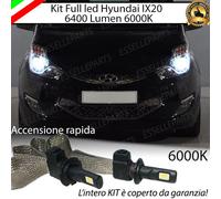 KIT LAMPADE ANABBAGLIANTI LED HYUNDAI IX20 LED H7 6000K 100% NO AVARIA LUCI