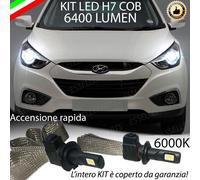 KIT LAMPADE ANABBAGLIANTI LED HYUNDAI IX35 PRE-RESTYLING LED H7 6000K NO ERROR