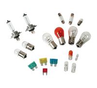 Kit lampadine di ricambio 19 pezzi H7 12V + fusibili