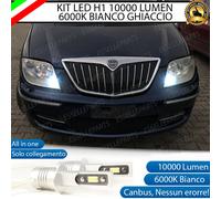 KIT LAMPADE FENDINEBBIA LED LANCIA PHEDRA LAMPADE A LED H1 10.000 LUMEN 6000K