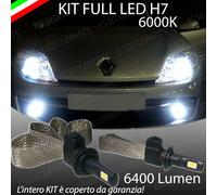 KIT LAMPADE H7 LED ANABBAGLIANTE RENAULT LAGUNA 3 III 6000K XENON BIANCO