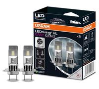 KIT LAMPADE LAMPADINE H7 LED H18 OSRAM 64210DWESY-HCB PLUG & PLAY