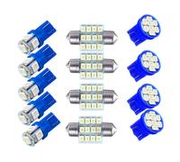 Kit Lampade LED Blu 13 Pezzi 12V Per Chevrolet Contachilometri