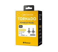 KIT LAMPADE LED H4 07462 TORNADO PHONOCAR