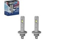 KIT LAMPADE LED SIRIUS H1 12V 6300K CORTA CHIP 5530 COPPIA FARI LUCE BIANCA