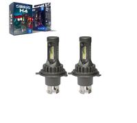 KIT 2 LAMPADE HEADLIGHT LED SIRIUS H4 12/24V 6000K AUTO MOTO MEZZI PESANTI
