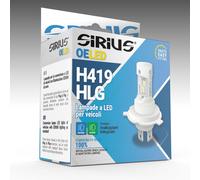 KIT LAMPADE OE LED H4/H19 12V CANBUS AUTO MOTO 6000K 15W SIRIUS HLG PLUS & PLAY