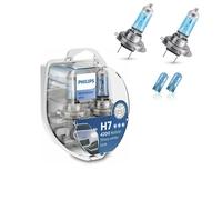 Kit Lampade Philips Whitevision Ultra 4200k 12v H7 55W + Coppia Lampade T10