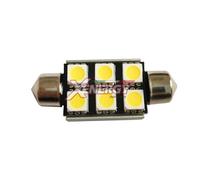 KIT LAMPADE SILURO A 4 LED SMD CANBUS 12V 12X38MM (2PZ)