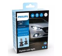Kit Lampadine a Led Philips Ultinon Pro3022 12V-24V 20W H4 6000K 11342U3022X2