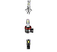 Kit lampadine for fari a LED abbaglianti e anabbaglianti da 3 pezzi for motocicletta, 9600LM, adatte for Suzuki Vstrom 1000 2014-2016 2018 2019