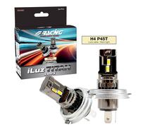 SIMONI RACING TZ4P45T LED Conversion iLuz Titan, kit 2 Lampadine a Led Attacco H4 P45T di Piccole Dimensioni per Auto e Moto 4300°K Luce Bianca