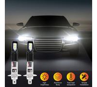 Kit lampadine per fari a LED DRL 2X H1 6000K Super Bright White 6000LM Abbaglianti