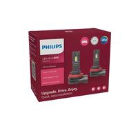 KIT LAMPADINE PHILIPS ULTINON ACCESS LED H11 LUCE BIANCA FREDDA 6000 K