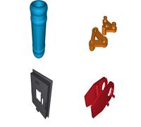 Kit Lancio Pallone Alta Quota Supporto GoPro Servo Attivatore Set Completo