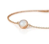Kit latte seno fai-da-te - Bracciale a catena rotondo in oro rosa "Circle of Life"