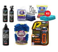 KIT LAVAGGIO AUTO PROTEZIONE ESTERNI MAFRA MANIAC LINE FOR CAR DETAILING