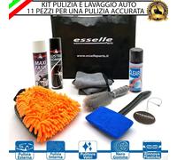 KIT LAVAGGIO PULIZIA E ASCIUGATURA INTERNI ED ESTERNI PER FIAT PANDA III